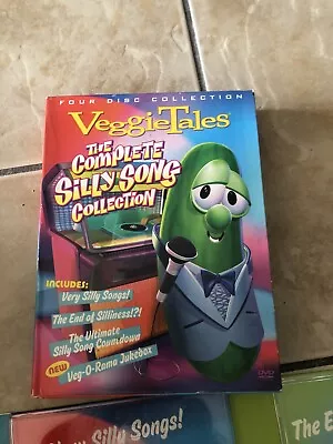 VeggieTales - The Complete Silly Songs Collection (DVD 2007 4-Disc Set) NTSC 1 • £15