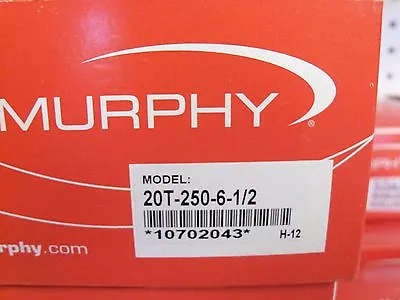 Murphy Water Temp Gauge 6 Foot New Murphy Water Temp Gage 10702043 • $115