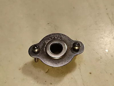 Antique Victor Victrola Nickel Plated Crank Escutcheon Early Style W Screws  • $100