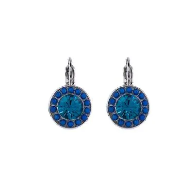 Mariana Must-Have Pave Leverback Earrings In Sleepytime • $58