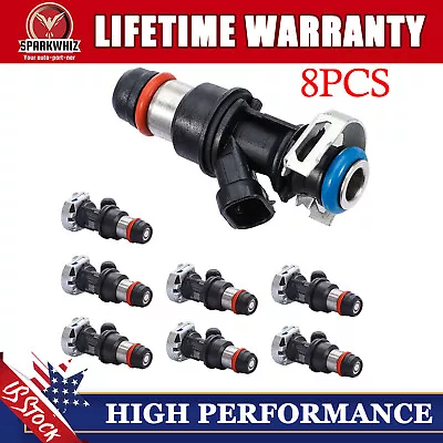 8PCS 17113553 Fuel Injector For GMC Cadillac Chevy 2001-2007 4.8L 5.3L 6.0L New • $35.80