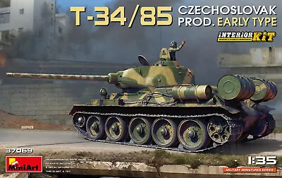 MiniArt T-34/85 Czechoslovak Prod. Early Type. Interior Kit • $65.23