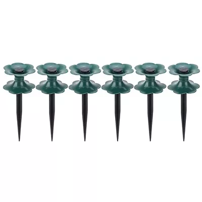 6 Pack Garden Hose Guide Duty Dark Green Spin Top Keeps Garden Hose Out Of  • $15.82