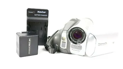 Panasonic PV-GS29 Mini DV Digital Video Camcorder Bundle ~ Silver ~ • $110.21