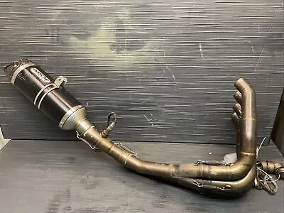 2012 Yamaha YZF R6 Arrow Exhaust System Header Muffler #1924 • $450