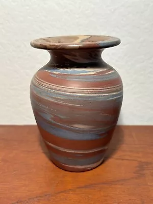 American Art Pottery Niloak Mission Swirl  Vase Arts And Crafts • $49.99