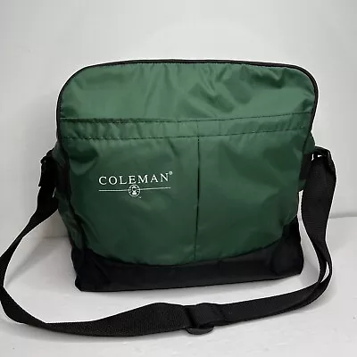 Vintage Coleman Soft Sided Insulated Cooler Bag Camping Stadium Can Cooler EUC • $27.95