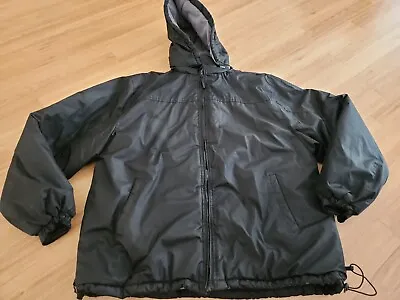 N40 Gear Jacket With Hood Black Men's Size XL Snowboard Skiing • $21