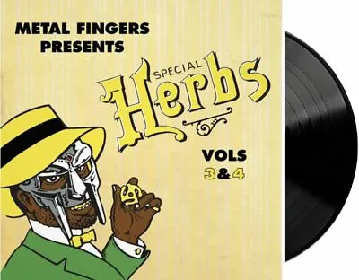 MF Doom Food - Special Herbs Volume 3 & 4 Exclusive Limited Black Vinyl LP VGNM • $79.99