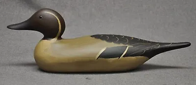 Mason Style Standard Grade Pintail Drake Duck Decoy By Darkfeather Freedman • $175