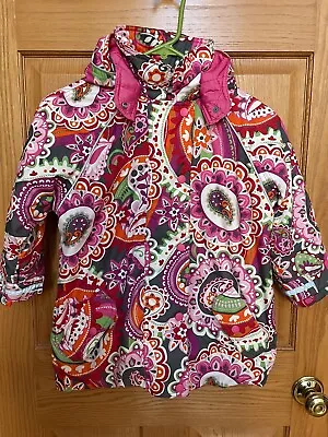 Hanna Andersson Size Journeys End  110 (5) Bright Vibrant Winter Jkt  Pristine! • $39