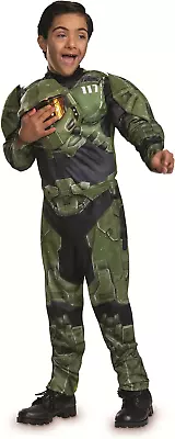 Master Chief Costume For Kids Official Adaptive Halo Costume Jumpsuit And Headp • $62.25