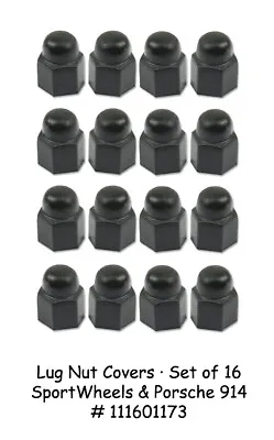 Vw Bug Super Beetle Sport Wheel Lug Nut Covers Porsche 914 Sun Bug Sports Beetle • $20