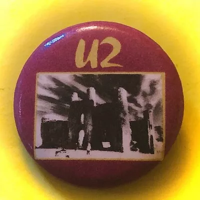 U2 Band Pin Vintage 80s Pin Pinback Button Bono 1980s Badge VTG Original 1984 • $9.99