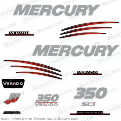 Fits Mercury Verado 350hp SCI Decal Kit • $124.95