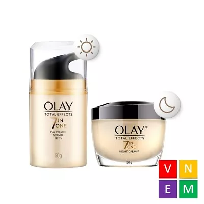 Olay Total Effects 7in1  Day & Night Anti-Aging W Vitamin E & B5; 50G • $36.90