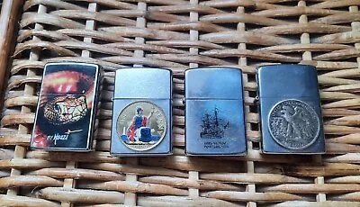 Zippo Lighters Used Silver In Colour • £10