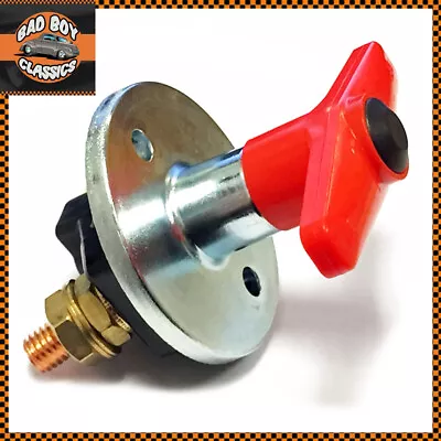 12v 24v Fixed Key Heavy Duty Battery Cut Off Kill Isolator Switch  • £10.95