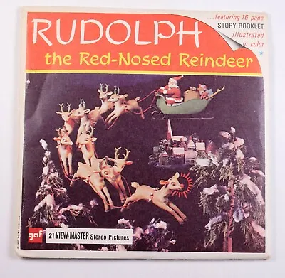 View-Master Rudolph The Red Nosed Reindeer- 3 Reel Packet B870 • $11.96