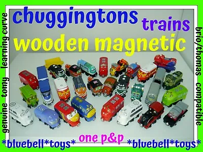 £14.99 • Buy Chuggington Wooden Magnetic Trains Genuine Tomy Learning Curve (Brio Compatible)