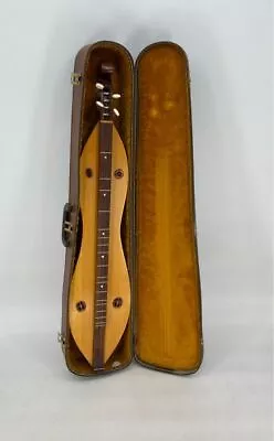 Wooden Berg 4 String Musical Instrument Mountain Dulcimer With Case • $127.50