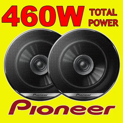 £19.95 • Buy PIONEER 460W TOTAL DUALCONE 5.25 INCH 13cm CAR DOOR/SHELF COAXIAL SPEAKERS PAIR