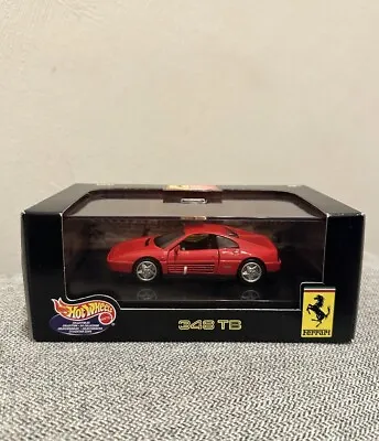 Mattel Hot Wheels RED Ferrari 348 TB 1:43 Scale New In Box • $16.50