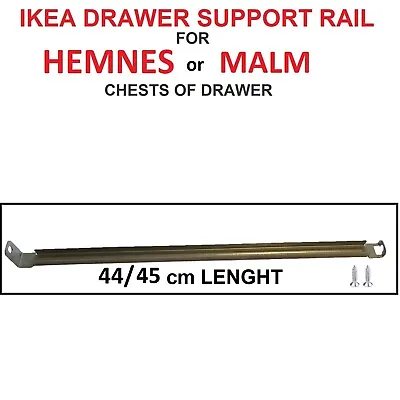 IKEA Drawer Support Rail For Hemnes Or Malm Series Chest Of Drawer • £6.50