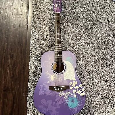 Washburn Disney Hannah Montana Purple Musical Instrument Acoustic Guitar • $39.99