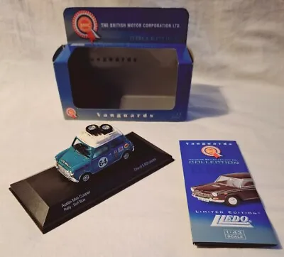 Vanguards 02514 Austin Mini Cooper Rally Surf Blue Limited Edition MIB RARE • $20.20