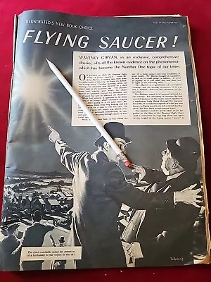 1955 UFO Flying Saucer Magazine Article • £5.99