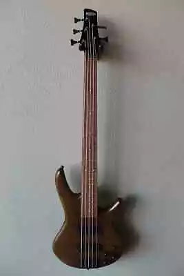 Brand New Ibanez Gio GSR205B 5 (Five) String Electric Bass Guitar - Walnut Flat • $279.99