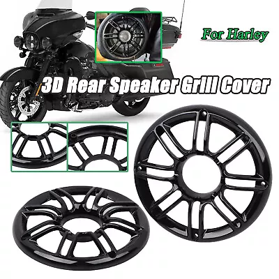 Rear Speaker Trim Grill Fairing Cover For Harley Electra Tri Street Glide FLHX • $18.98