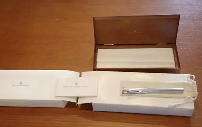 Faber-Castell Sterling Silver Earl Collection Ballpoint Pen W/Box Manual Mint • $856.99