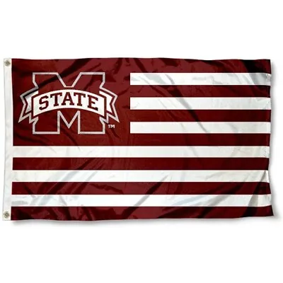Mississippi State Bulldogs 3'x5' Flag Banner *full Color On Both Sides Of Flag* • $13.89