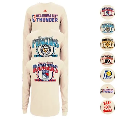 NBA & NHL Adidas Originals Assortment Of Long Sleeve Ivory Thermal Shirt Men's • $19.99