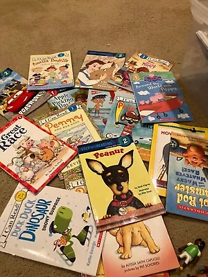 Lot Of 10 Level Pre 1 & 2  I Can Read-Step Into Reading-Learn Read Books MIX • $10.95