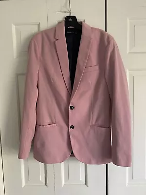 Zara Pink Men's Suit Jacket Blazer Small • $14.99