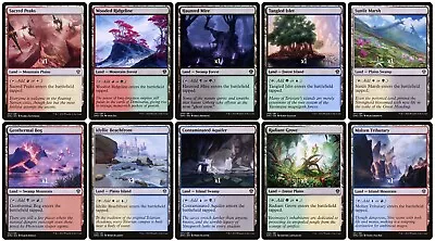 MTG Dominaria United DMU Tapped Dual Lands MINT (SELECT) • $2.25