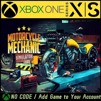 Motorcycle Mechanic Simulator 2021 Xbox One Series X|S Game No Code • $6.99
