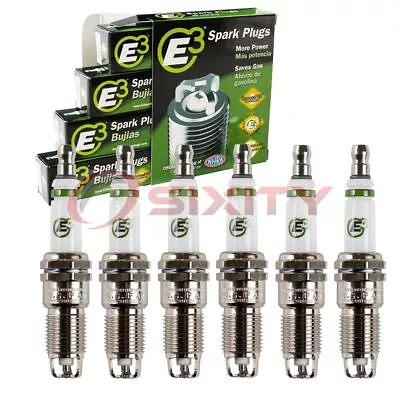 6 Pc E3 Spark Plugs For 2005-2010 Ford Mustang 4.0L V6 Ignition Wire Fx • $40.05