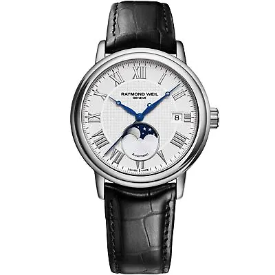 Raymond Weil 2879-STC-00308 Men's MAESTRO White Dial Automatic Watch • $546.84