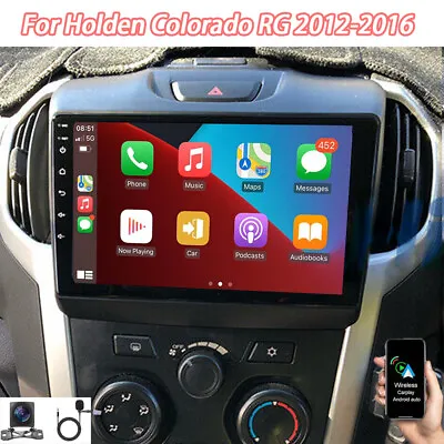 Carplay For Holden Colorado RG 2012-2016 Android 12 Head Unit GPS Navi Car Radio • $189.72