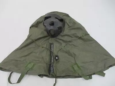 Used Usgi Military Gas Mask Chemical Hood Quick Doff M40 M42 Series Army Surplus • $19.99