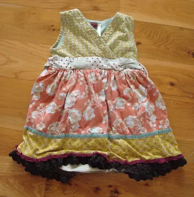 Matilda Jane Character Counts Multicolor Dress Girls Size 6 • $10