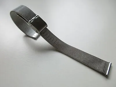 Milanese Mesh Stainless Steel 14 MM Watch Bracelet • $16.99