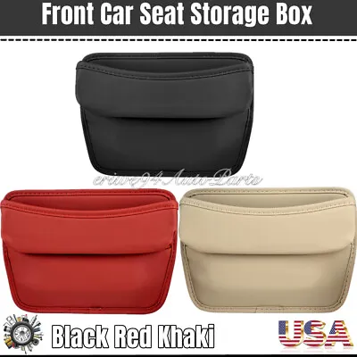 Car Left Right Side Seat Gap Filler Phone Holder Storage Box Organizer Bag • $9.55