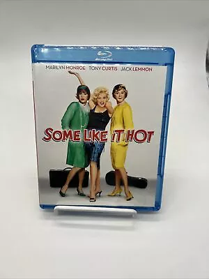 Some Like It Hot Blu-ray Marilyn Monroe Tony Curtis Jack Lemmon NEW (No Wrap) • $11.99