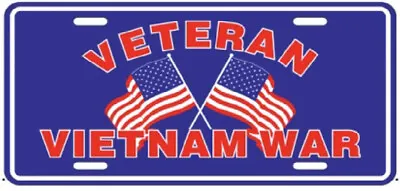 Veteran Vietnam War Embossed License Plate 6 X12  License Plate Sign • $9.88