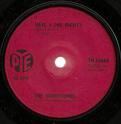 £7.99 • Buy The Honeycombs - Have I The Right? (7 , Single, Sol)
